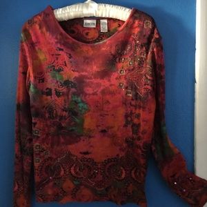 ♣️BIG PRICE DROP - Chico's long sleeve top